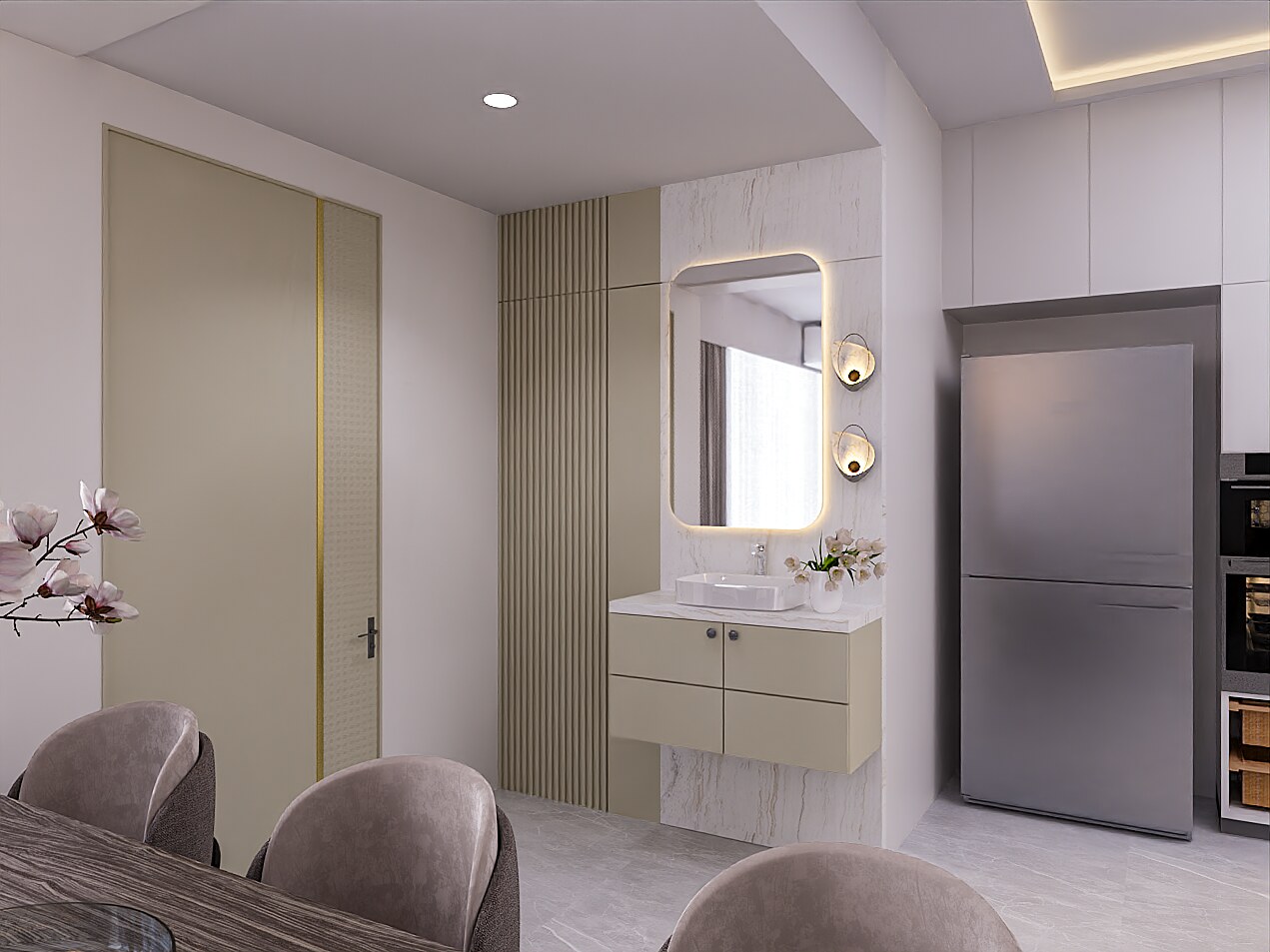 Contemporary Living & Modular Kitchen — image 8