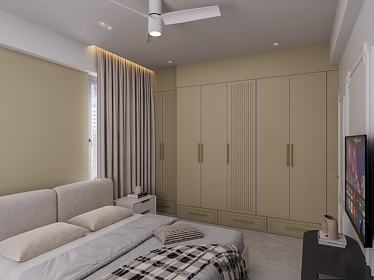 Parents Bedroom Accent Wall — image 2
